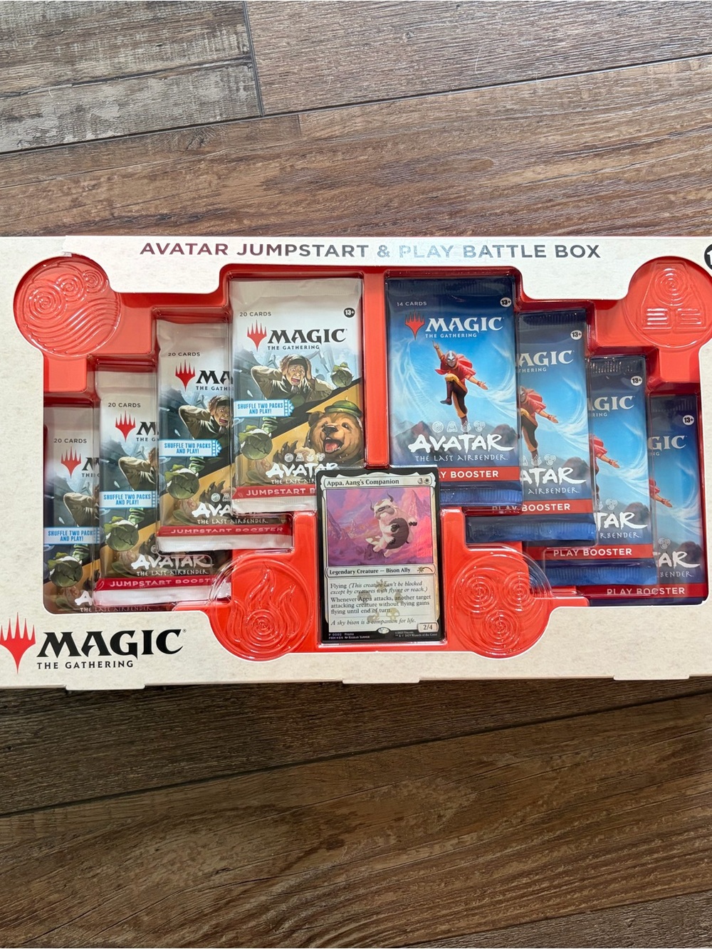 Magic Avatar Jumpstart & Play Cards Battle Box - Red and Blue Packaging NEW